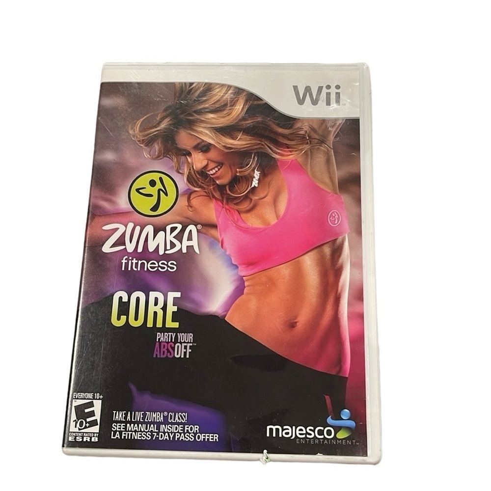 WiiZumba fitness core game & fitness game.